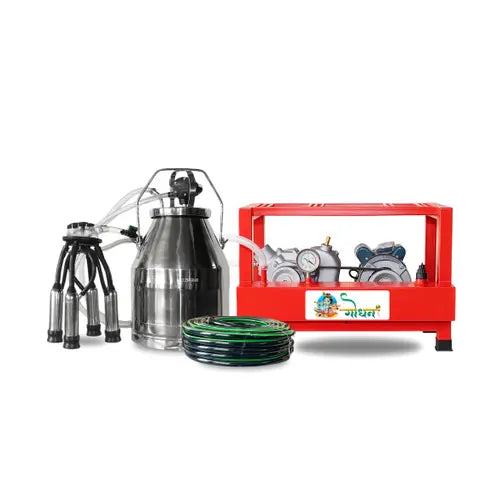 GS 350 Single bucket double power Milking Machine